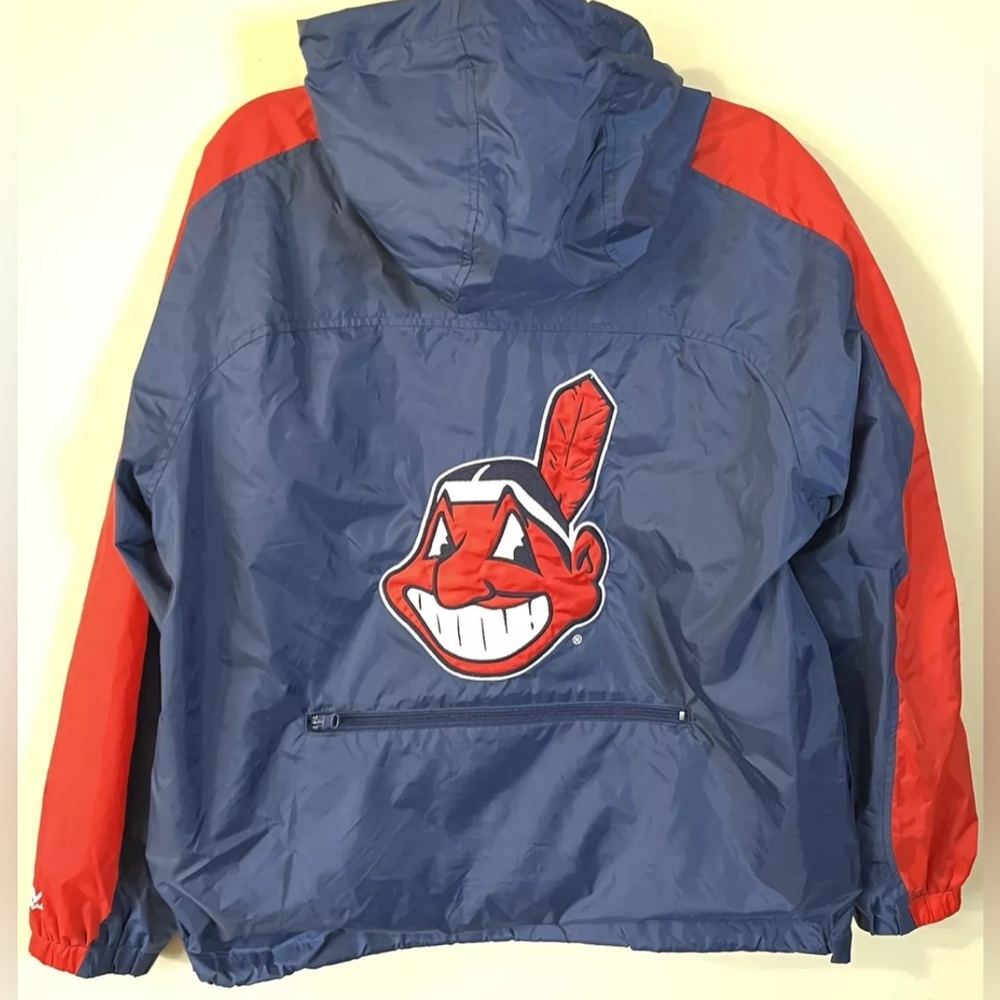 Cleveland Indians Genuine Merchandise by Mirage Full Zip Jacket Size Medium